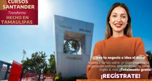 Difunde la UAT convocatoria de cursos Santander-Tamaulipas